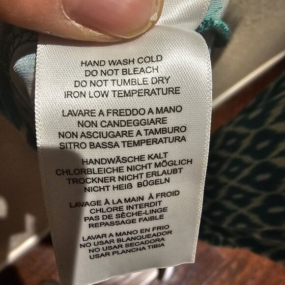 JustFab Maxi Faux Wrap Dress L Boho  Beach Santa Fe Western Coastal Chain Link - Picture 6 of 10